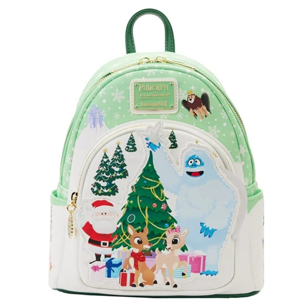Loungefly Disney Parks North Pole Mini Backpack